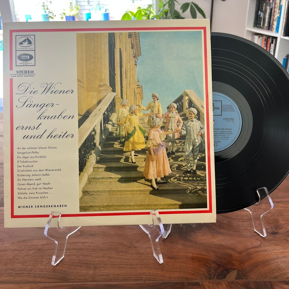 Die Wiener Sängerknaben Ernst Und Heiter Vinyl LP Columbia 2 E 042-33020